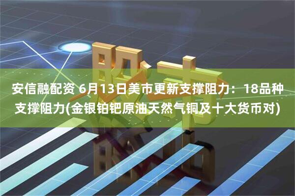 安信融配资 6月13日美市更新支撑阻力：18品种支撑阻力(金银铂钯原油天然气铜及十大货币对)